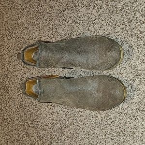 Lucky Brand size 7.5 Women's booties, brown leather